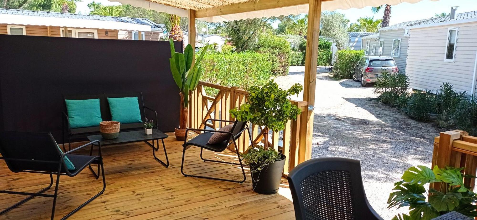 Happymobilhome Argeles-Sur-Mer -Plage A 500M- Camping 4 Etoiles Del Mar Dış mekan fotoğraf